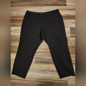 Investments black pants, size 20W